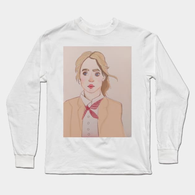 Jo March Long Sleeve T-Shirt by uchix